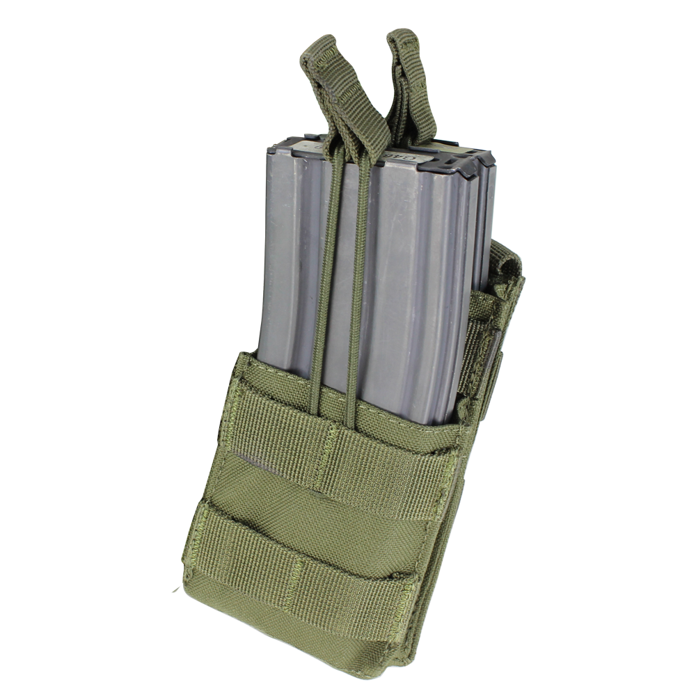 Condor Outdoor Single Stacker M4 Mag Pouch Olive Drab Green