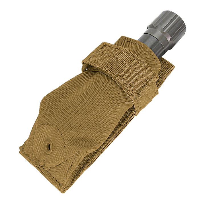 Condor Outdoor Flashlight Pouch Coyote Brown