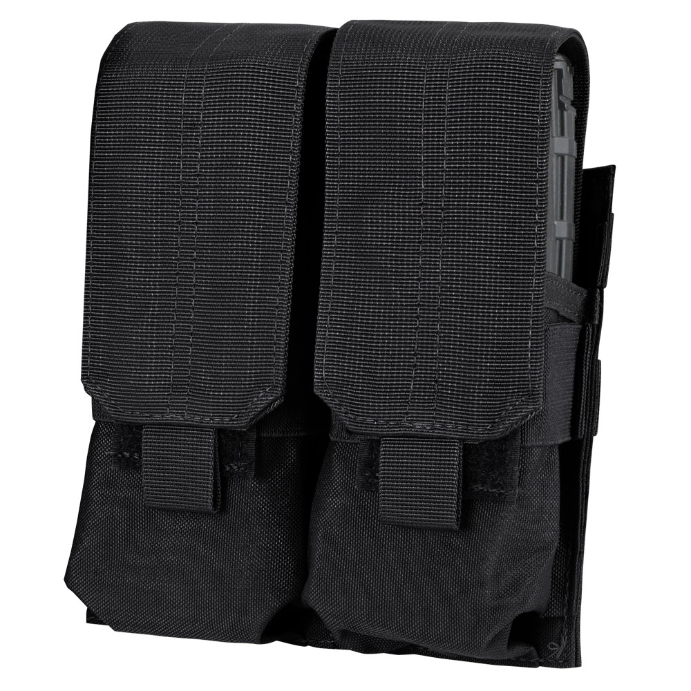 Condor Outdoor Double M4 Mag Pouch Black