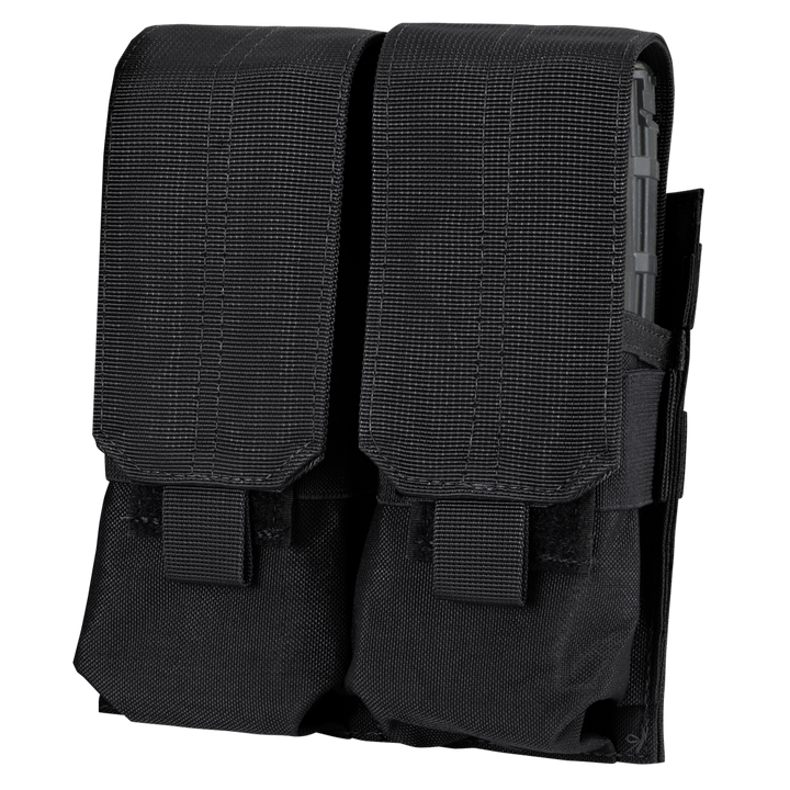 Condor Outdoor Double M4 Mag Pouch Black