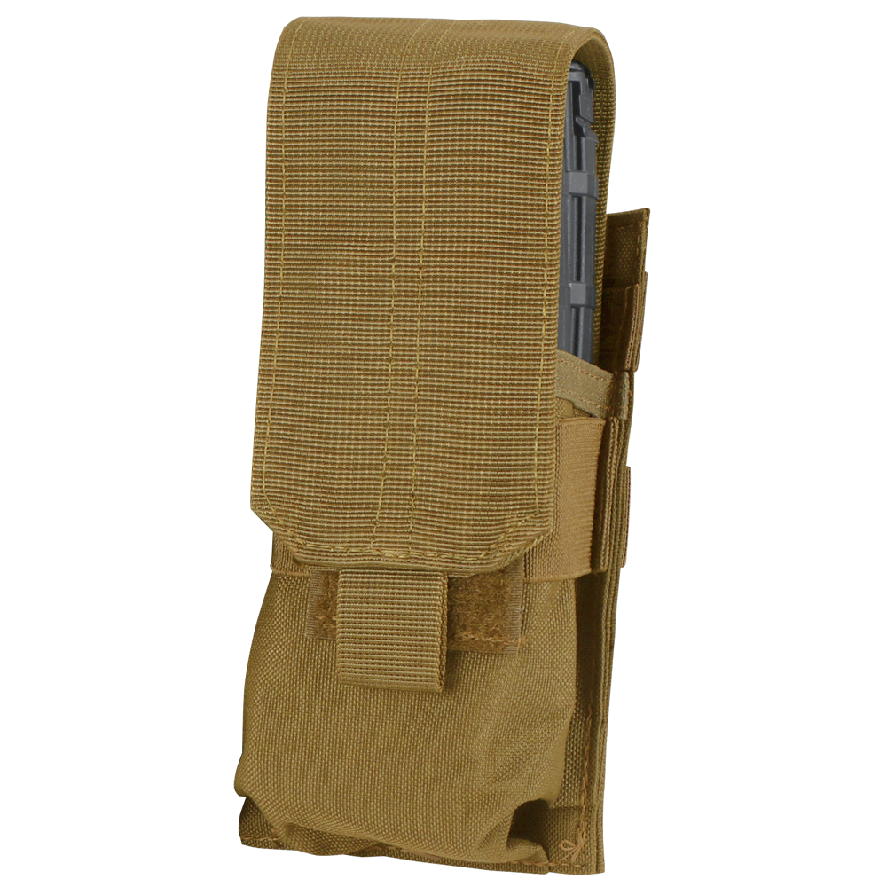 Condor Outdoor Single M4 Mag Pouch Coyote Brown