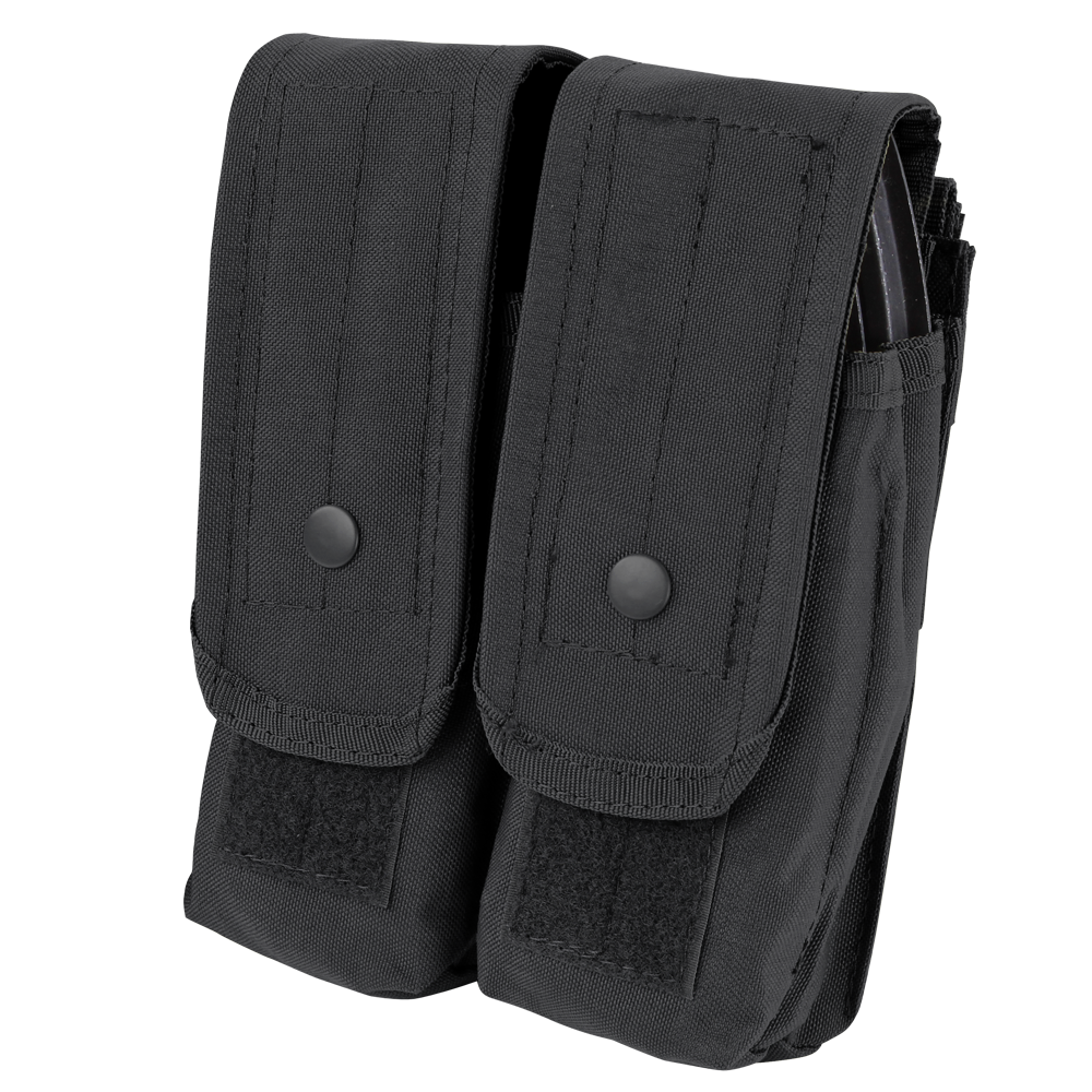 Condor Outdoor Double AK/AR Mag Pouch Black