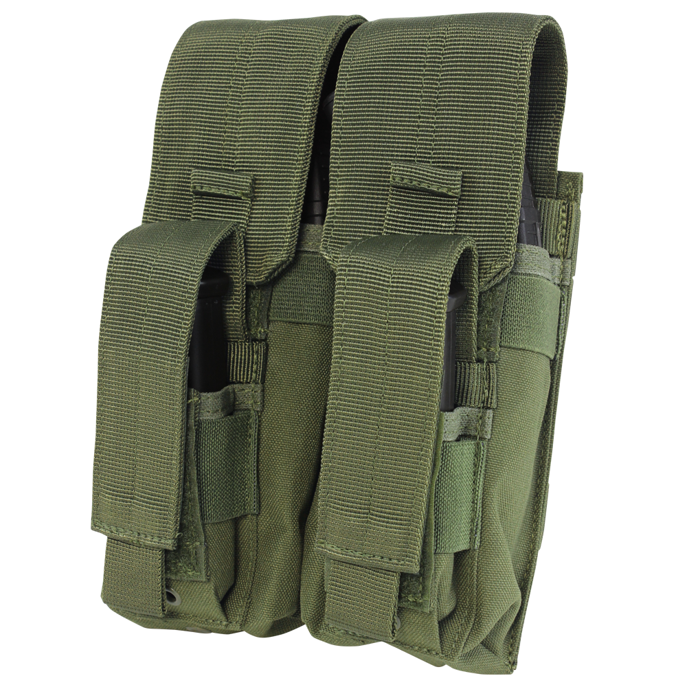 Condor Outdoor Double AK Kangaroo Mag Pouch Olive Drab Green