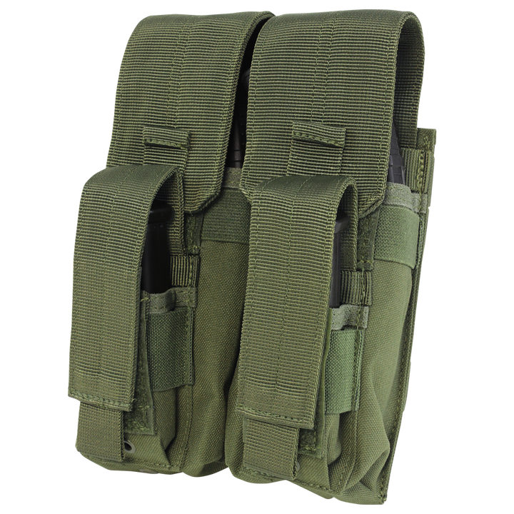 Condor Outdoor Double AK Kangaroo Mag Pouch Olive Drab Green