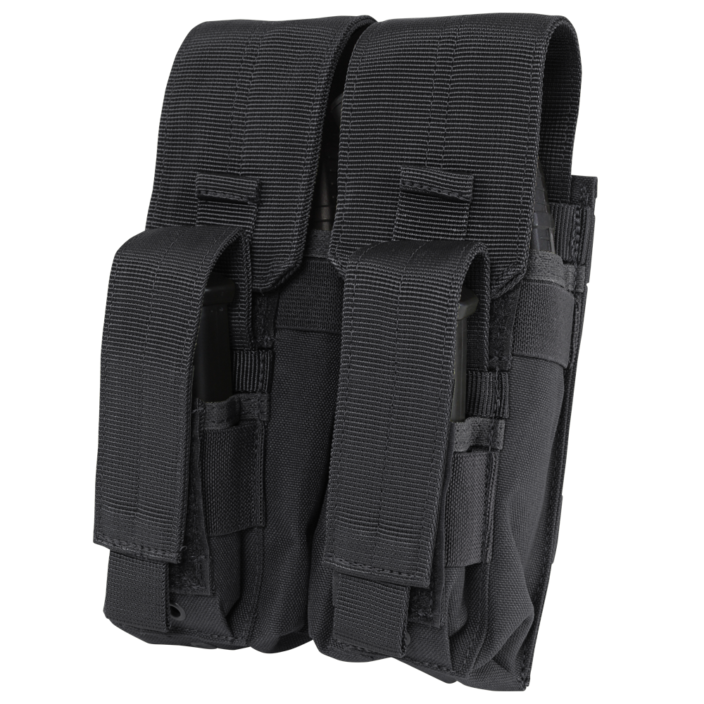 Condor Outdoor Double AK Kangaroo Mag Pouch Black