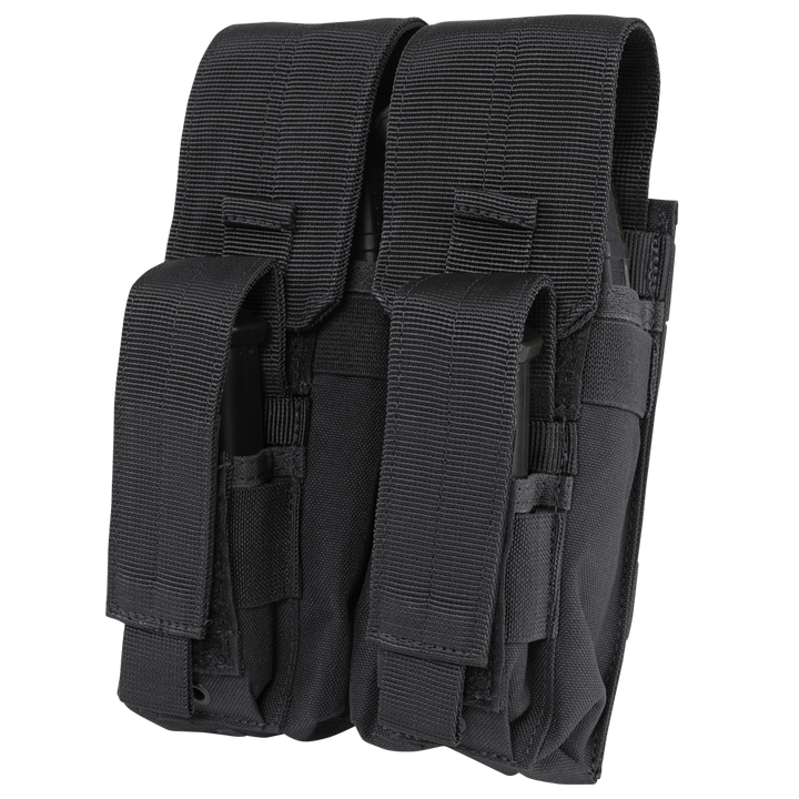 Condor Outdoor Double AK Kangaroo Mag Pouch Black