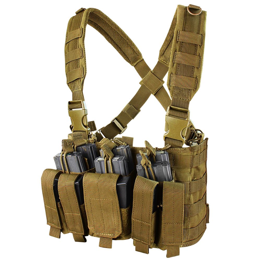 Condor Outdoor Recon Chest Rig Coyote Brown