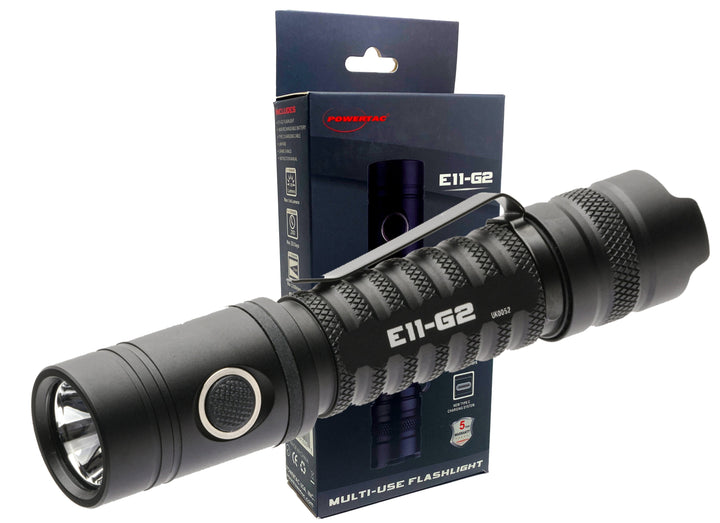 E11-G2 -1300 Lumen Rechargeable EDC Flashlight