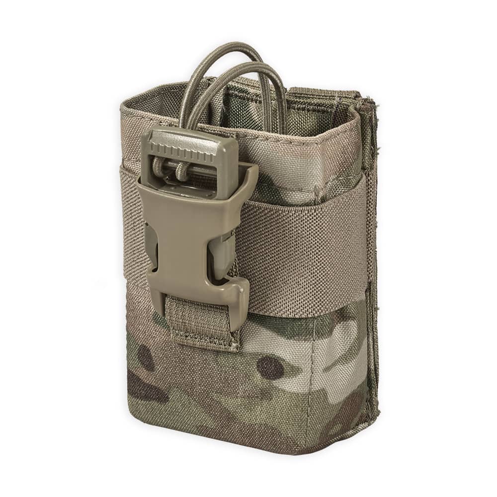 Chase Tactical Adjustable Radio Pouch Multicam