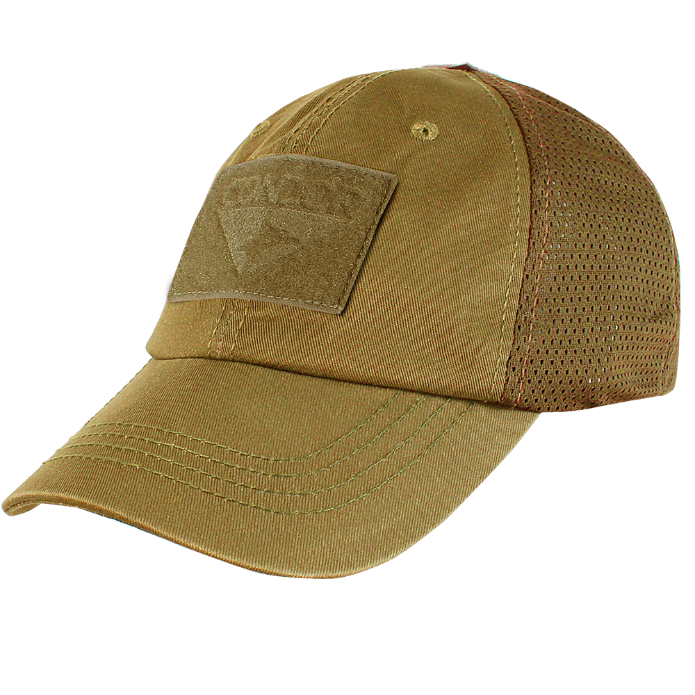 Condor Outdoor Tactical Mesh Cap Coyote Brown