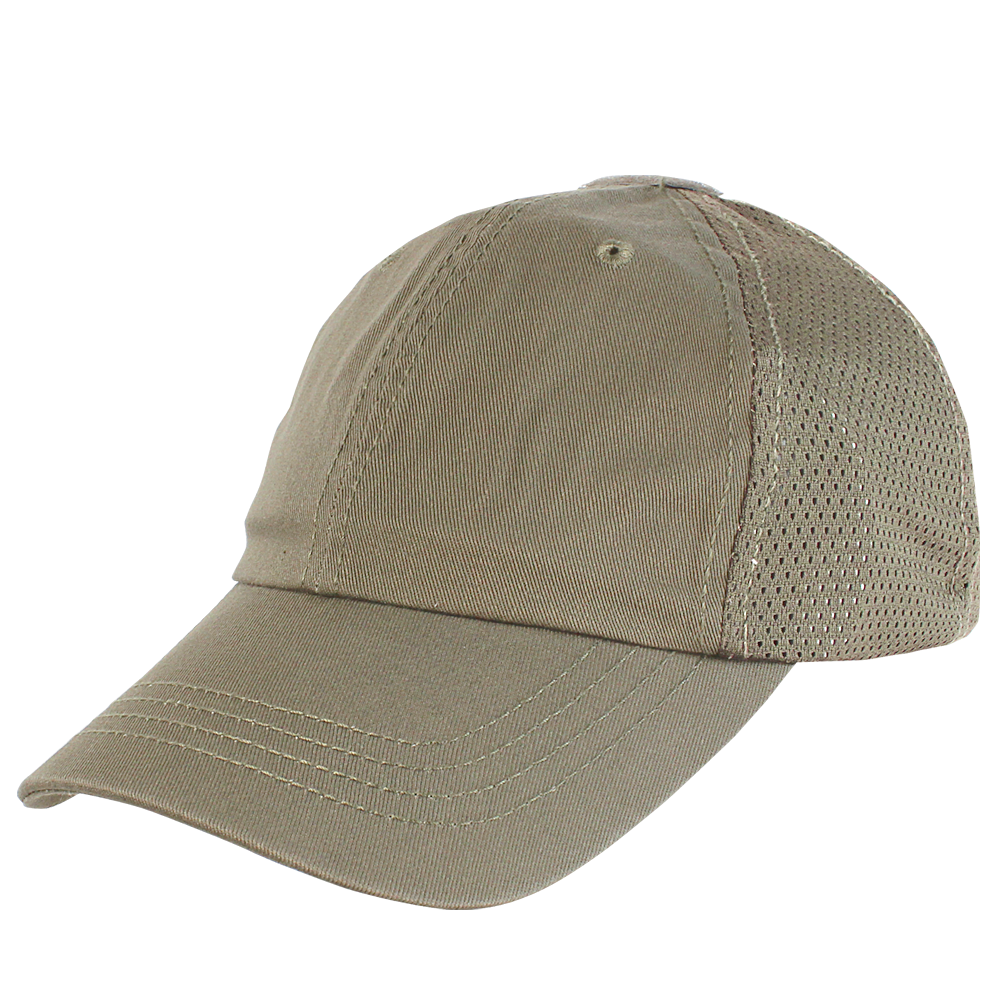 Condor Outdoor Tactical Team Mesh Cap Tan