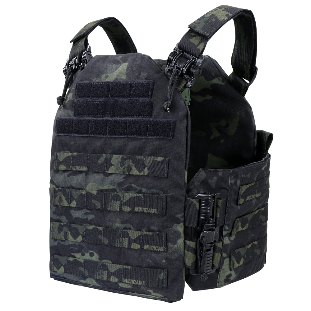 Condor Outdoor Cyclone RS Plate Carrier in MultiCam Black