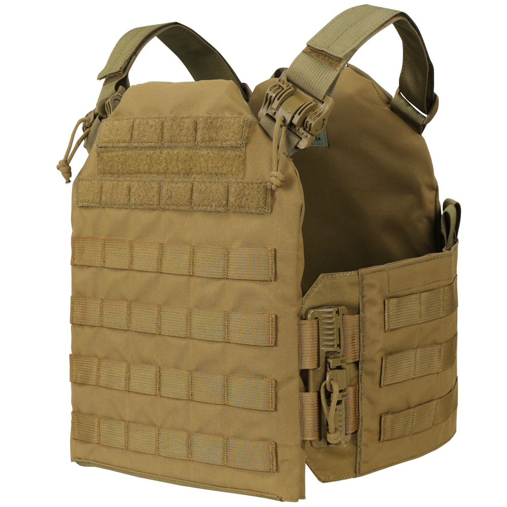 Condor Outdoor Cyclone RS Plate Carrier in Coyote Brown