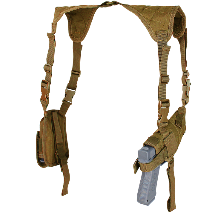 Condor Outdoor Universal Shoulder Holster Coyote Brown