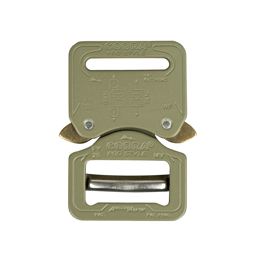 Austrialpin Cobra Buckle 1" Tan