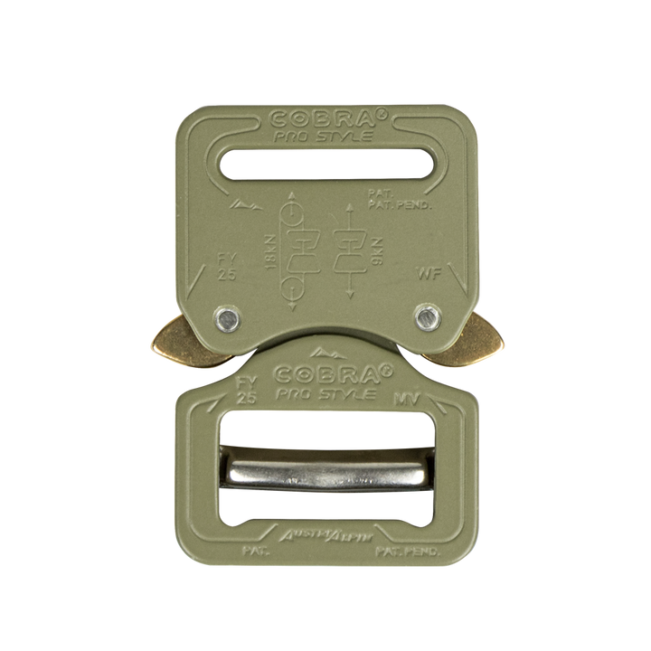 Austrialpin Cobra Buckle 1" Tan