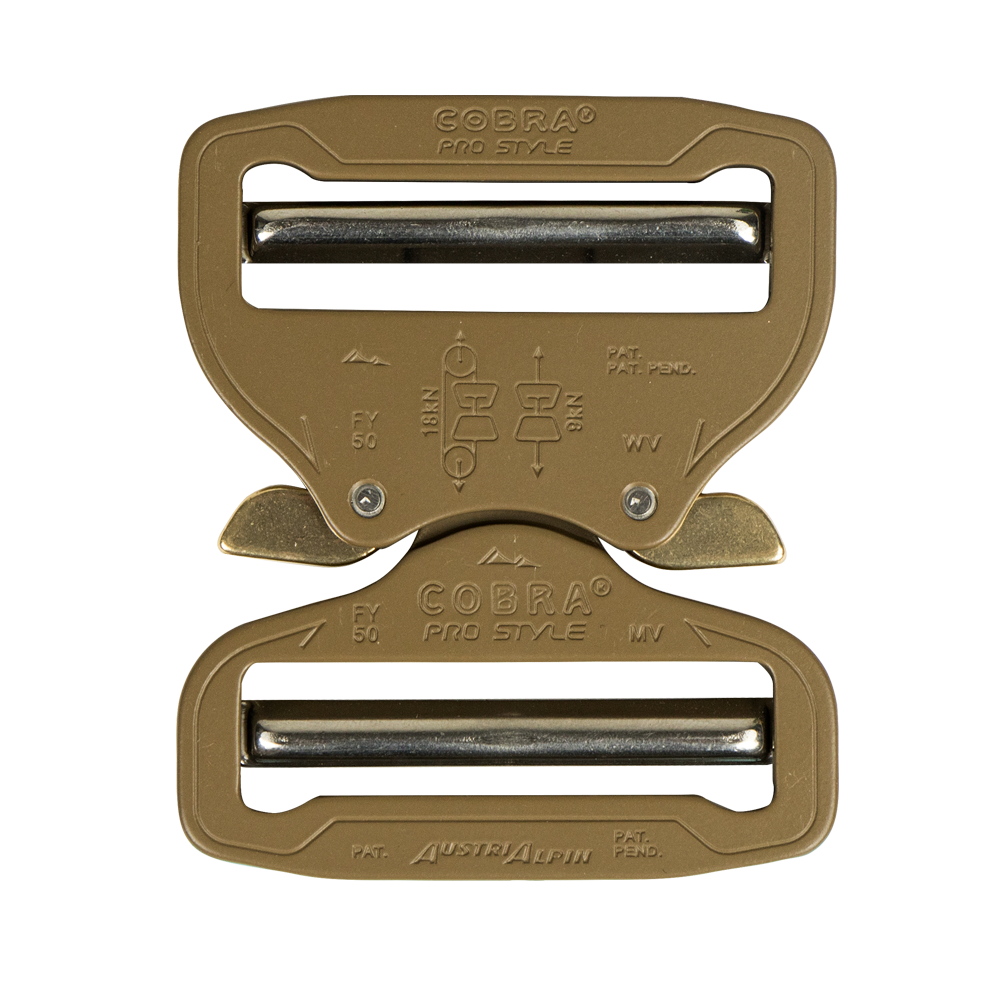 Austrialpin Cobra Buckle 2" Coyote Brown