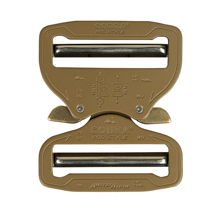 Austrialpin Cobra Buckle 2" Coyote Brown