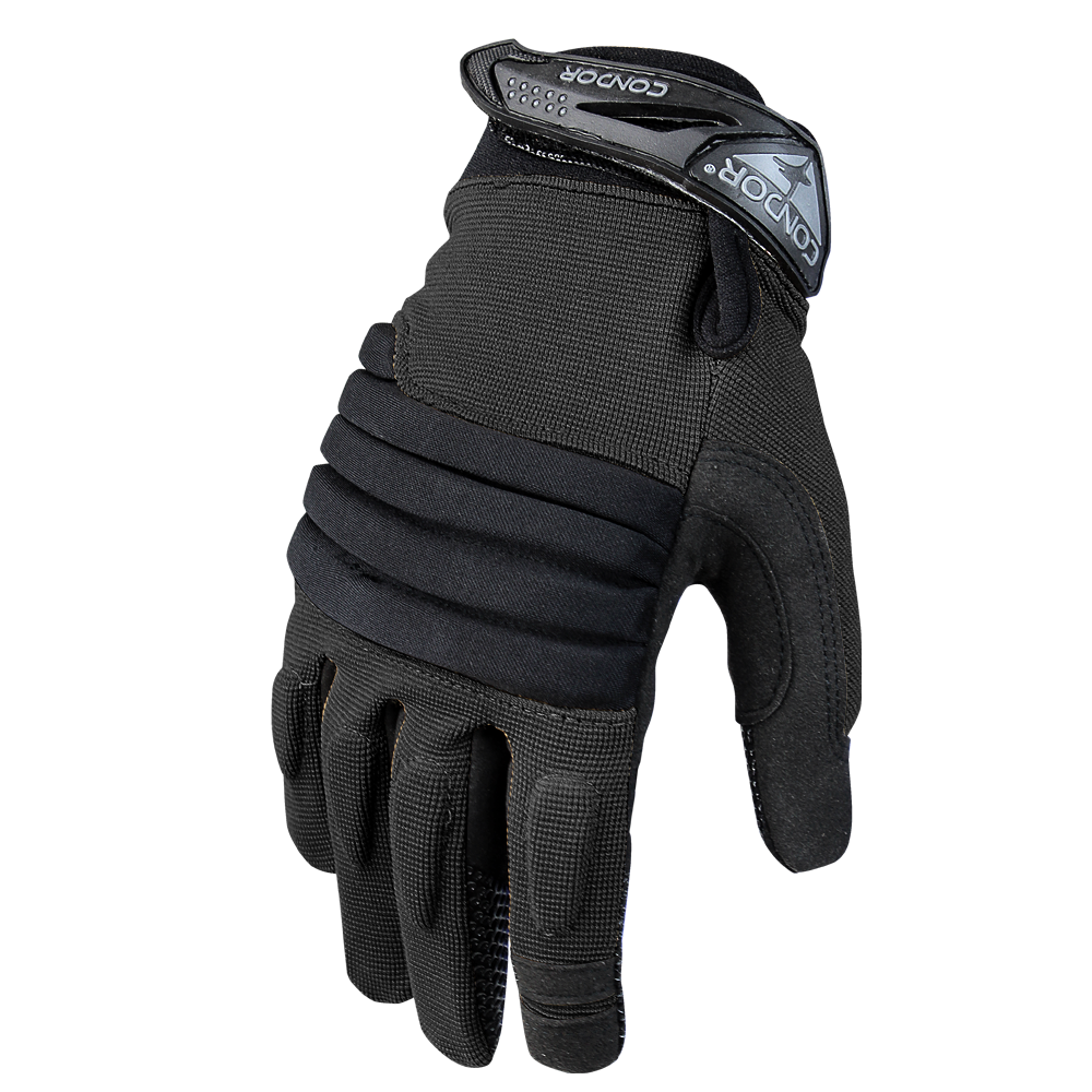 Condor Outdoor Stryker Padded Knuckle Glove  Black