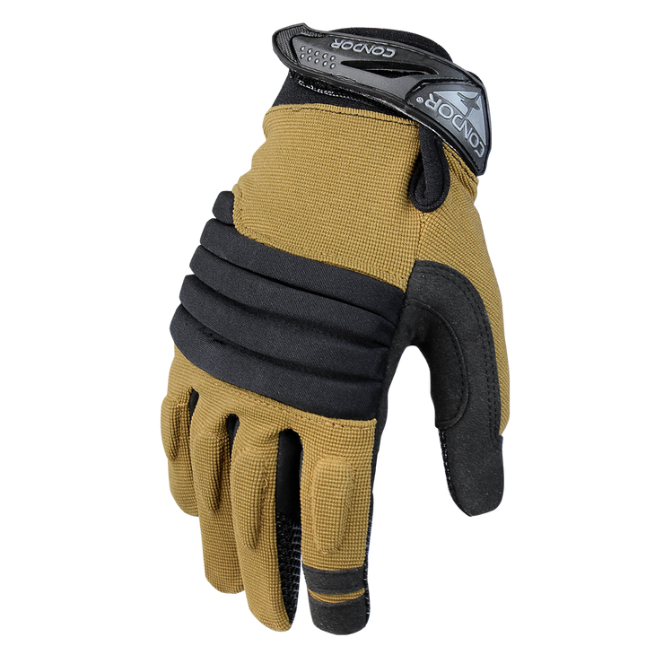 Condor Outdoor Stryker Padded Knuckle Glove  Tan